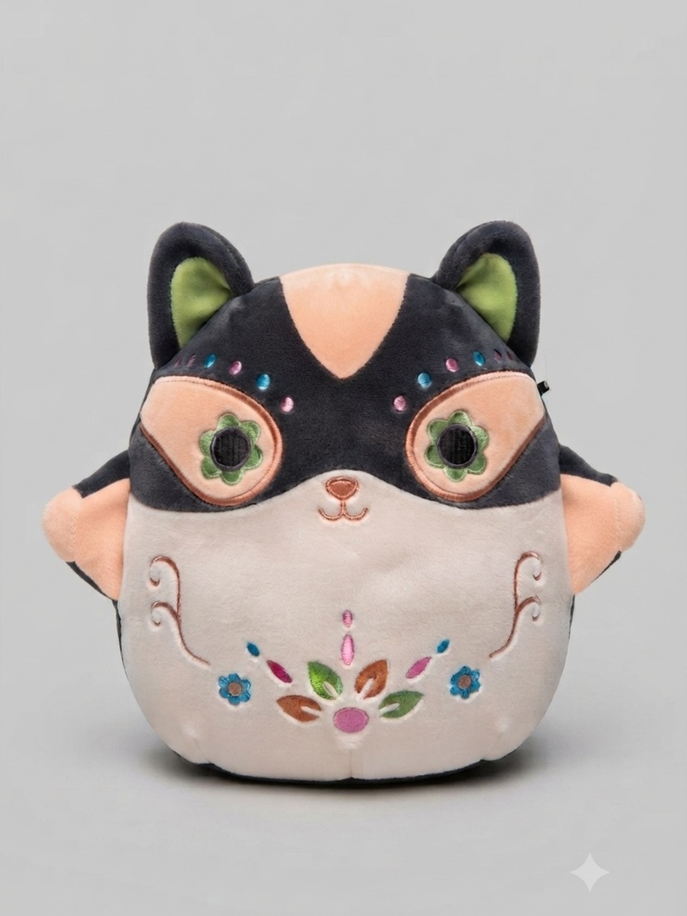 Squishmallows 8" Elvio Sugar Glider Dia de los Muertos Sugar Skull Plush NWT